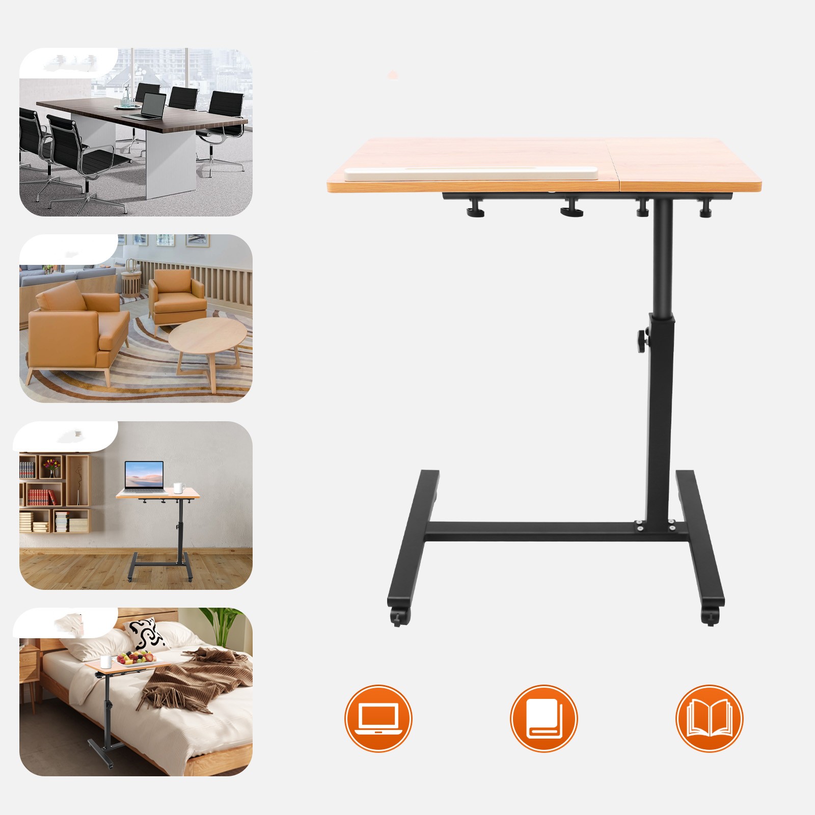 Desk Setup Maker - Table pour ordinateur portable réglable 360