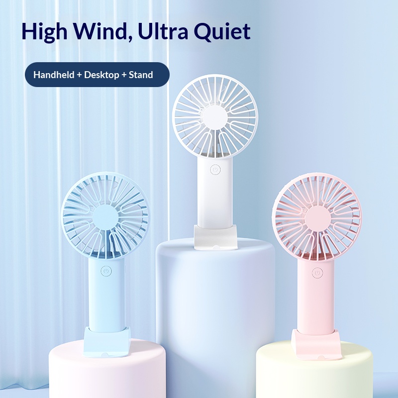 Desk Setup Home - Mini ventilateur portatif, ventilateur de bureau