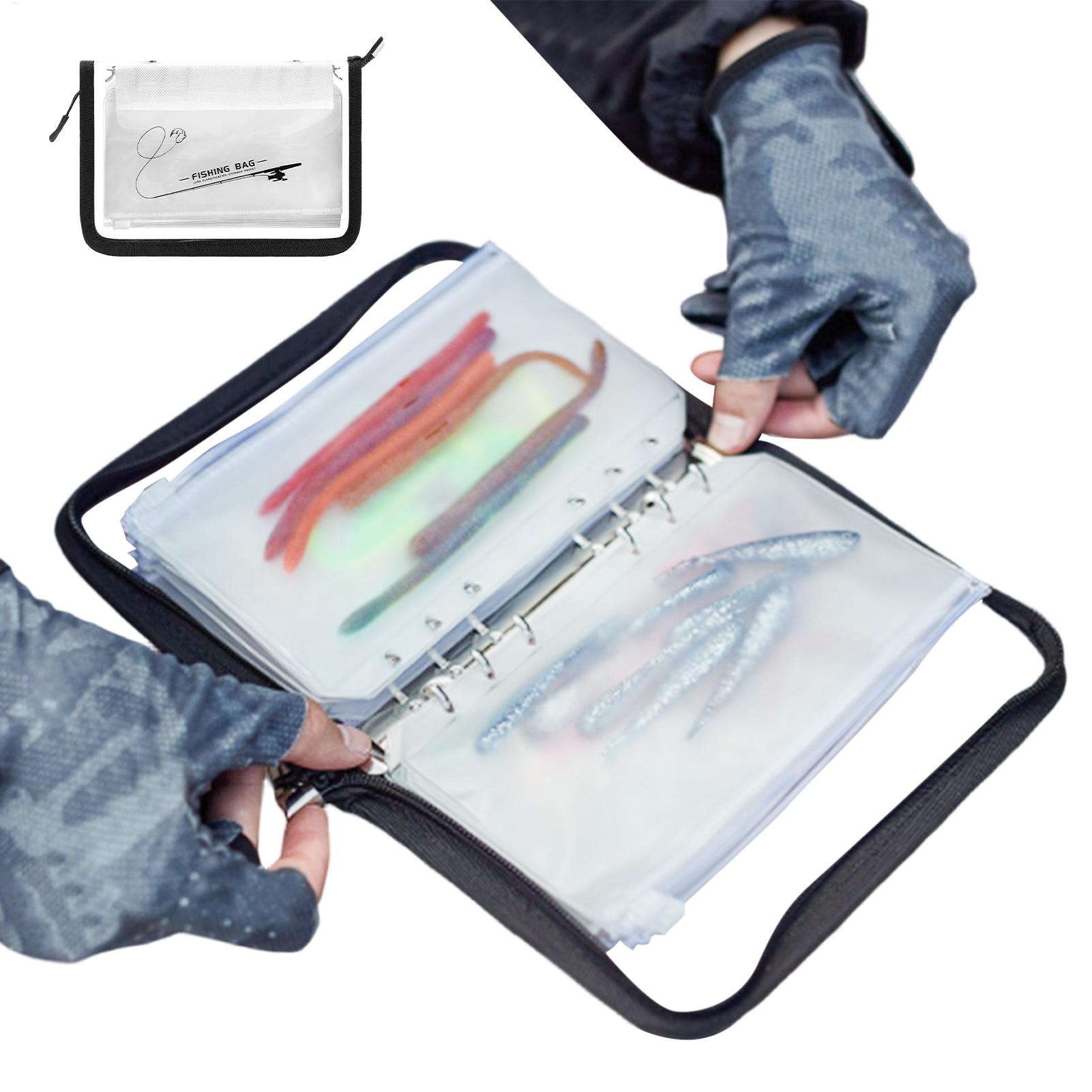 Ring Binder Box - Organisateur de leurres de pêche transparent