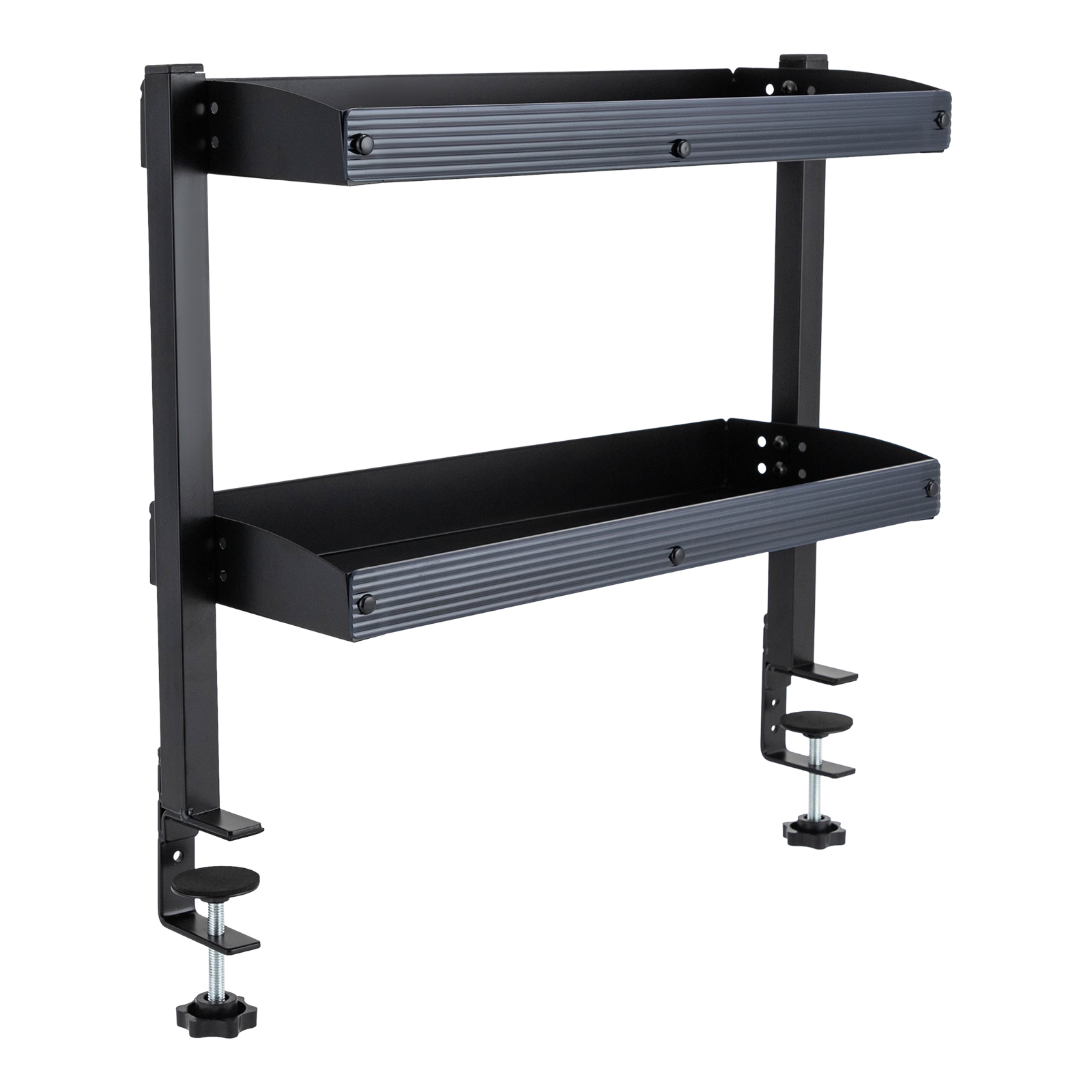 Desk Setup Organizer - Étagère de bureau à pince, organisateur