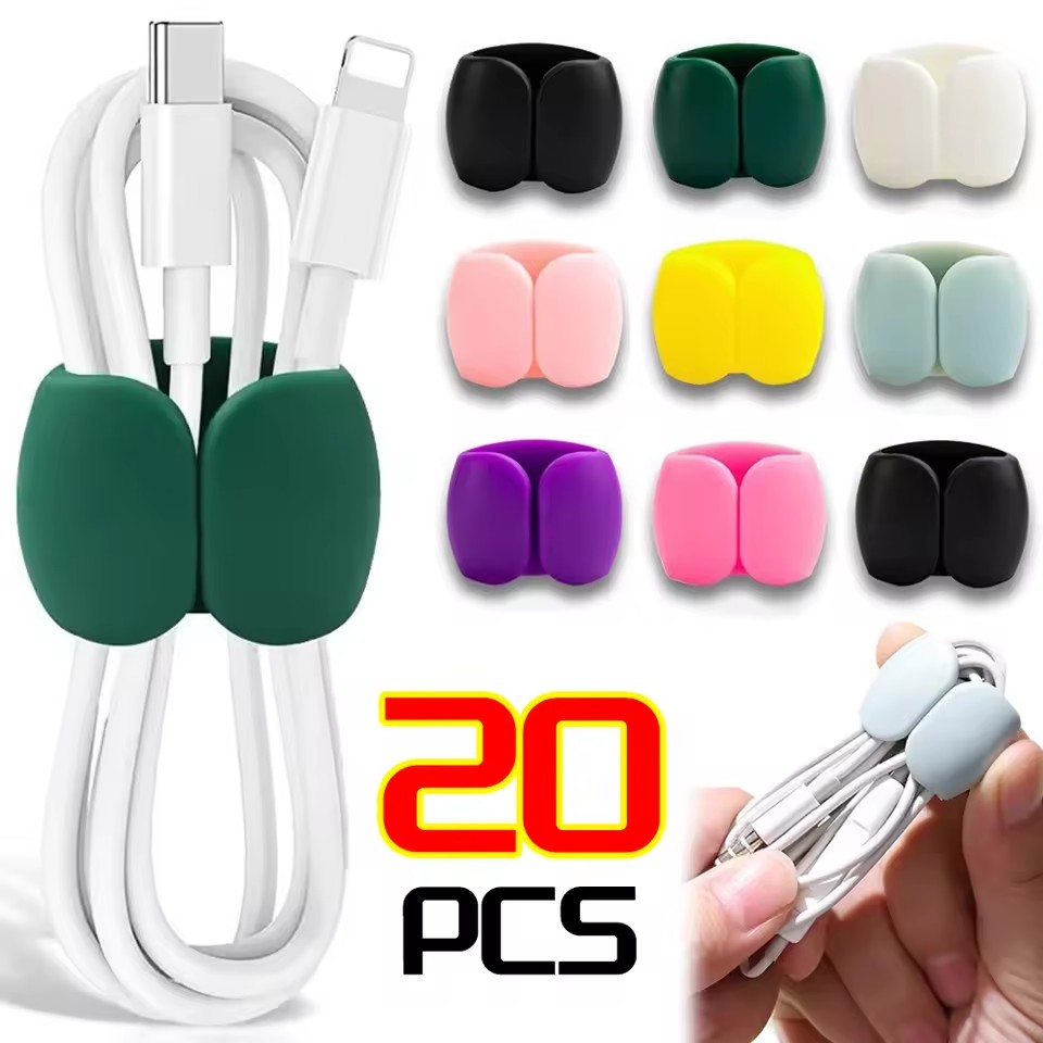 Headphone Hook Under - Lot de 10/5/1 organiseurs de câbles
