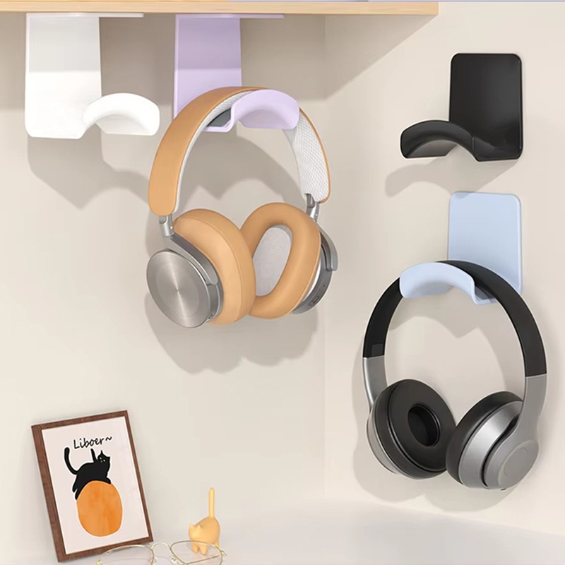 Headphone Hook Under - Support mural universel en plastique pour