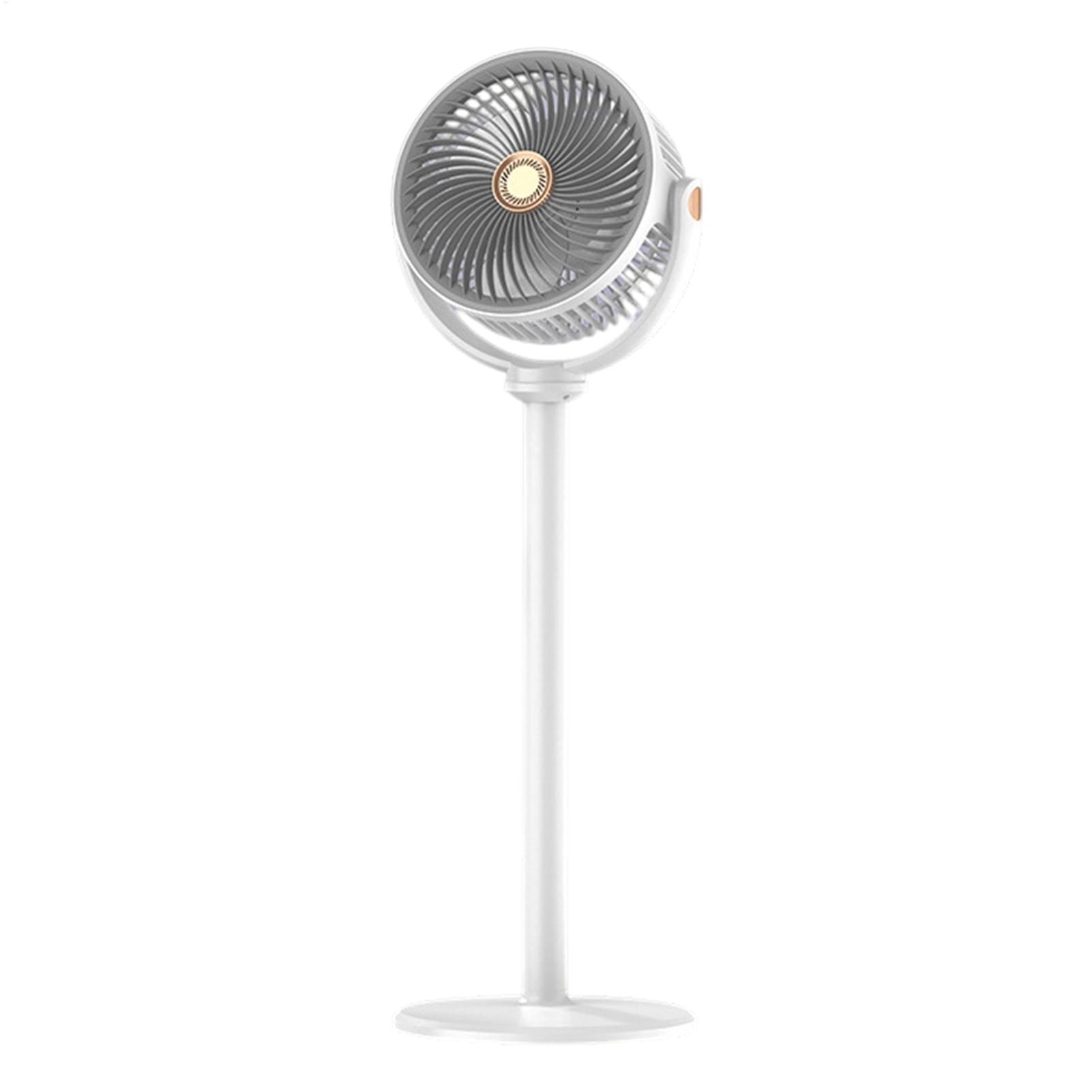 Desk Setup Home - Ventilateur sur pied réglable en hauteur,