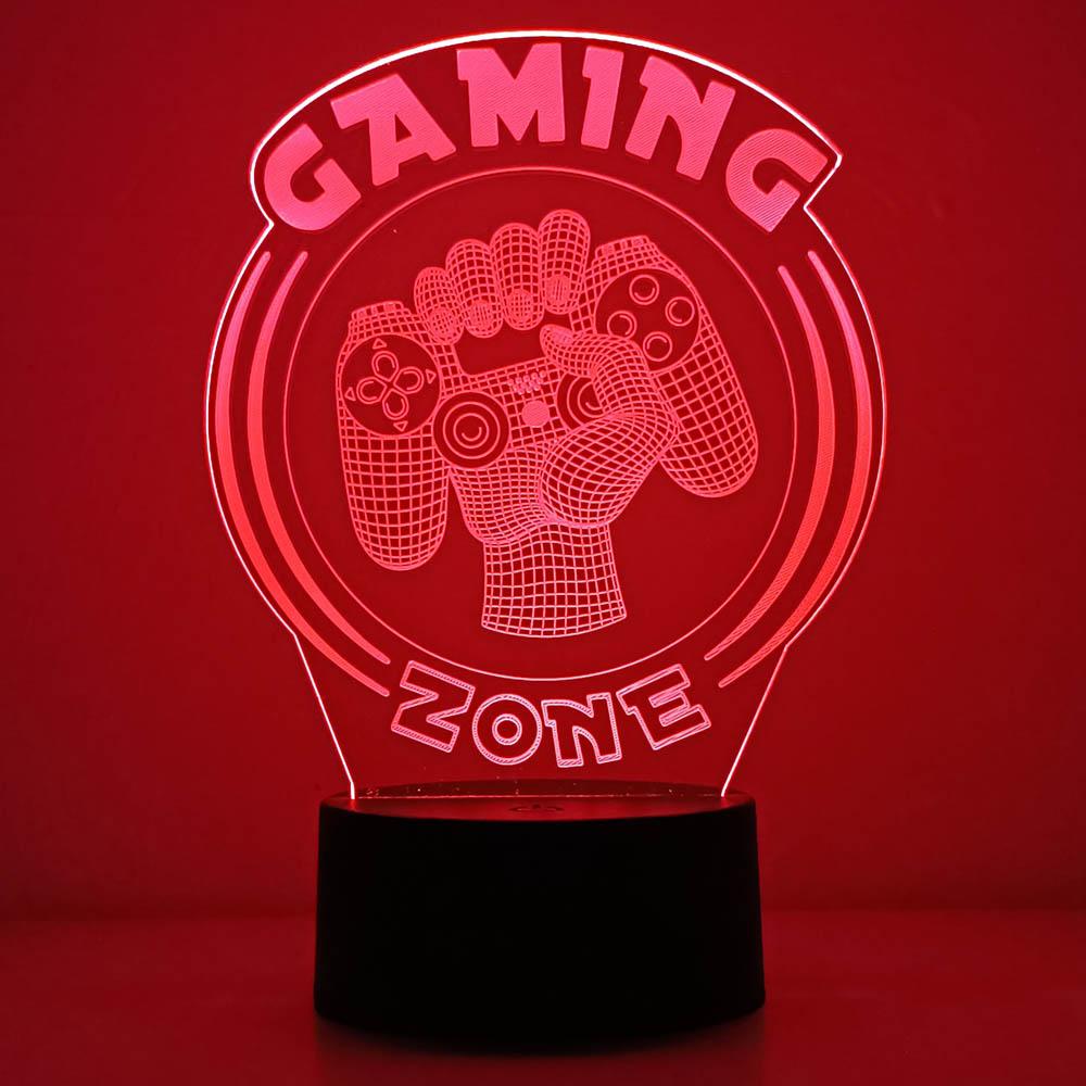 Desk Setup Gifts - 3D veilleuse lampe salle de jeu