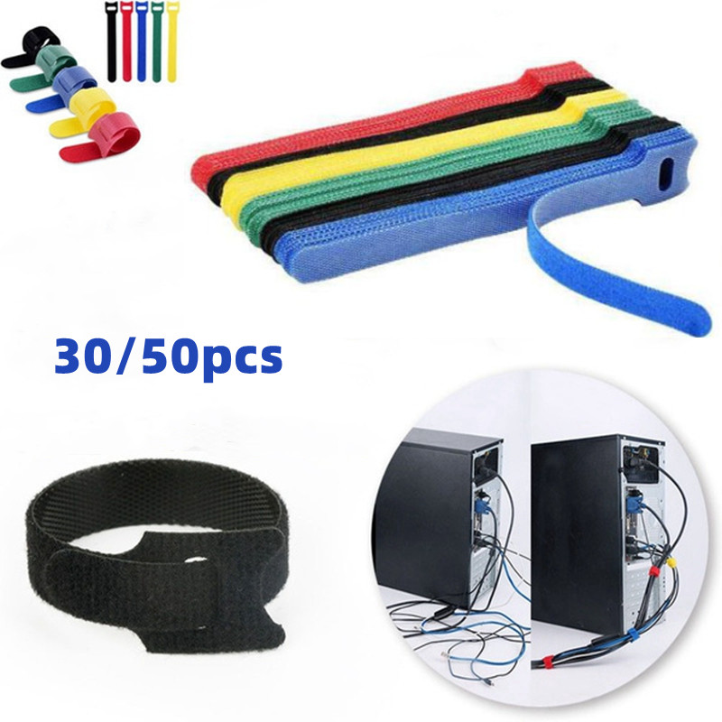 Cable Velcro Strap - Velcros pour câbles, attaches-câbles réutilisables, sangle