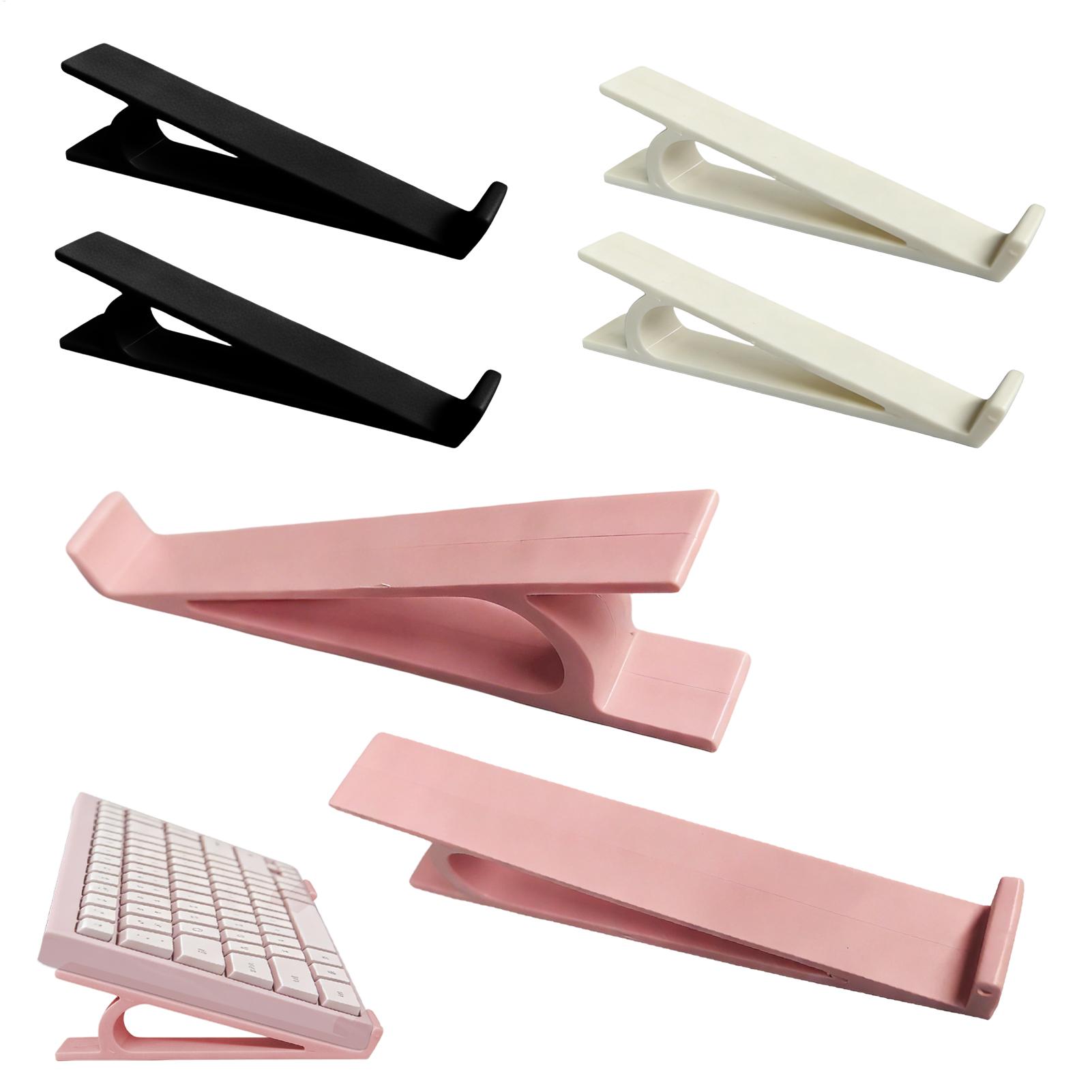 Desk Setup Home - Support universel pour clavier, 2 pièces/paire,
