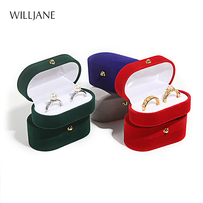 Ring Binder Box - Boîte d'emballage de bagues de mariage,