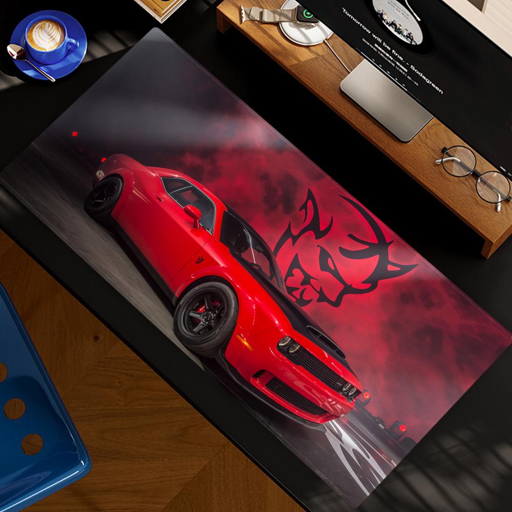 Desk Setup Maker - D-dodges voiture Cool tapis de souris