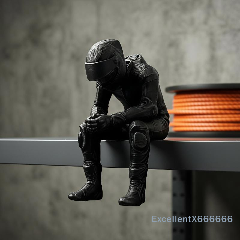 Desk Setup Gifts - Figurine créative imprimée en 3D style