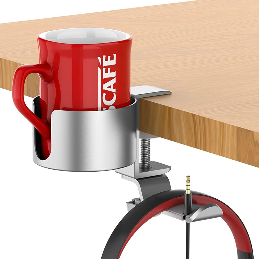 Desk Setup Office - 360 ° Support de casque rotatif