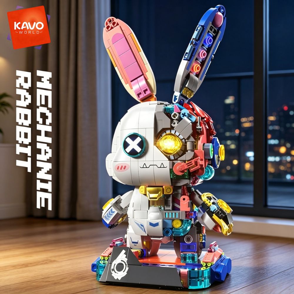 Desk Setup Gifts - KAVOWORLD Ensemble de blocs de construction