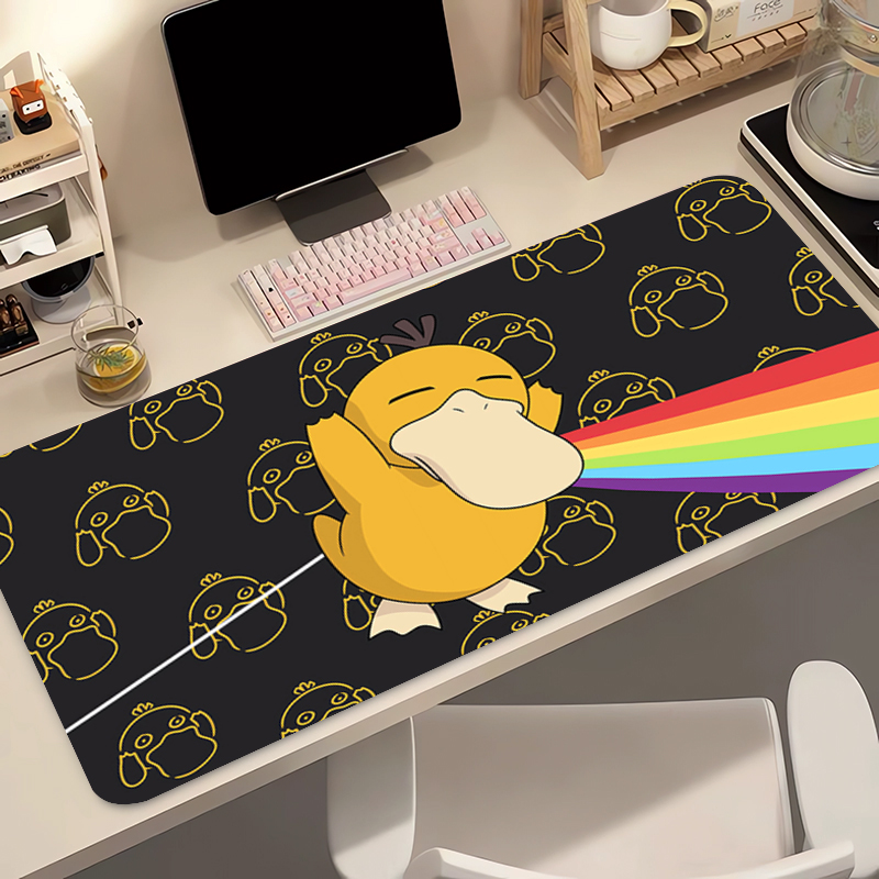Desk Setup Mat - Tapis de souris en caoutchouc naturel,