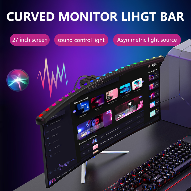 Barre lumineuse RGB pour monit - Desk Setup Office avis et prix