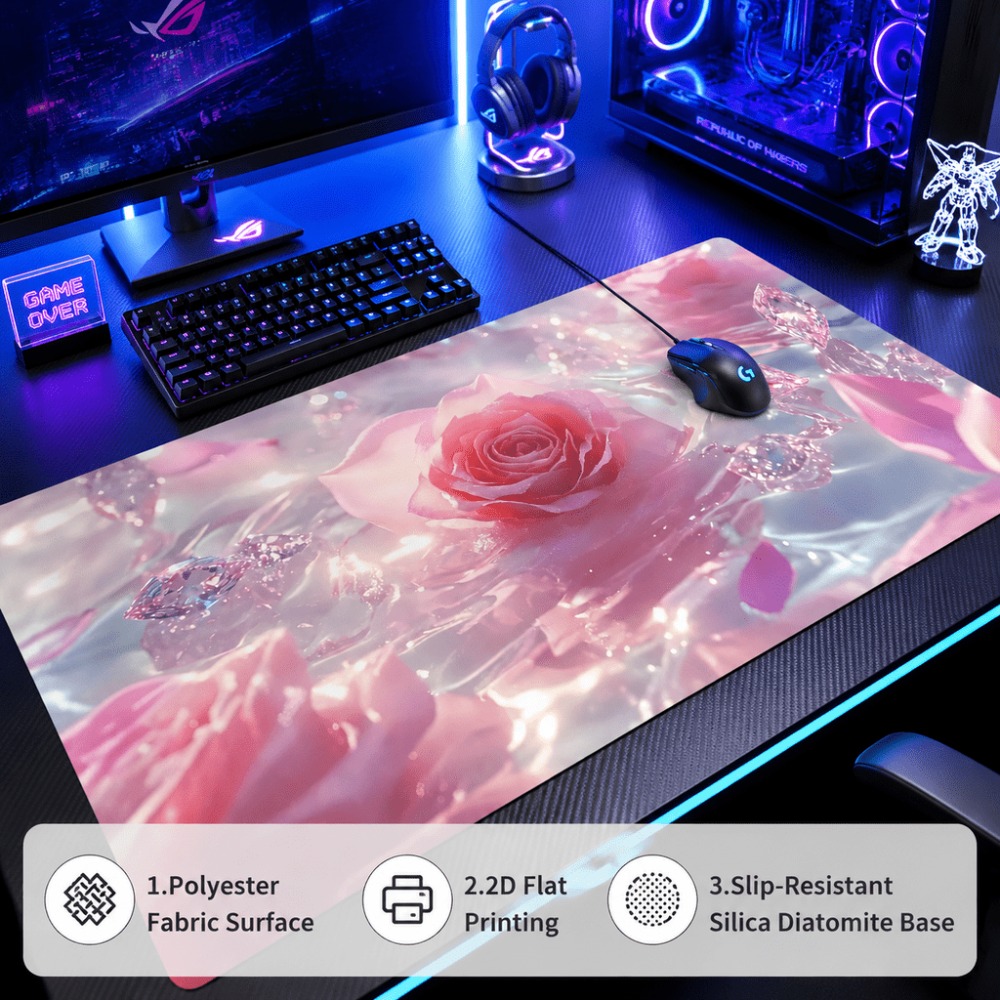 Marque d'eau originale rose ro - Desk Setup Simple avis et prix
