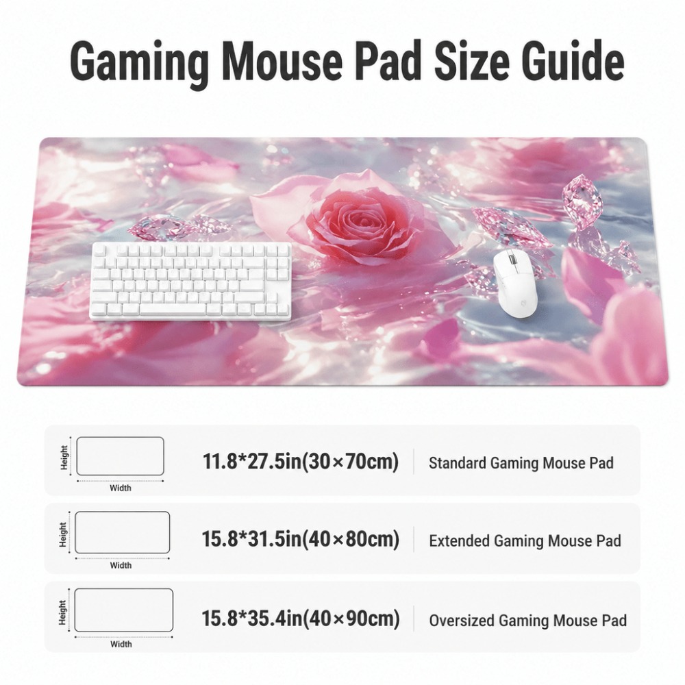 Marque d'eau originale rose ro - Desk Setup Simple avis et prix