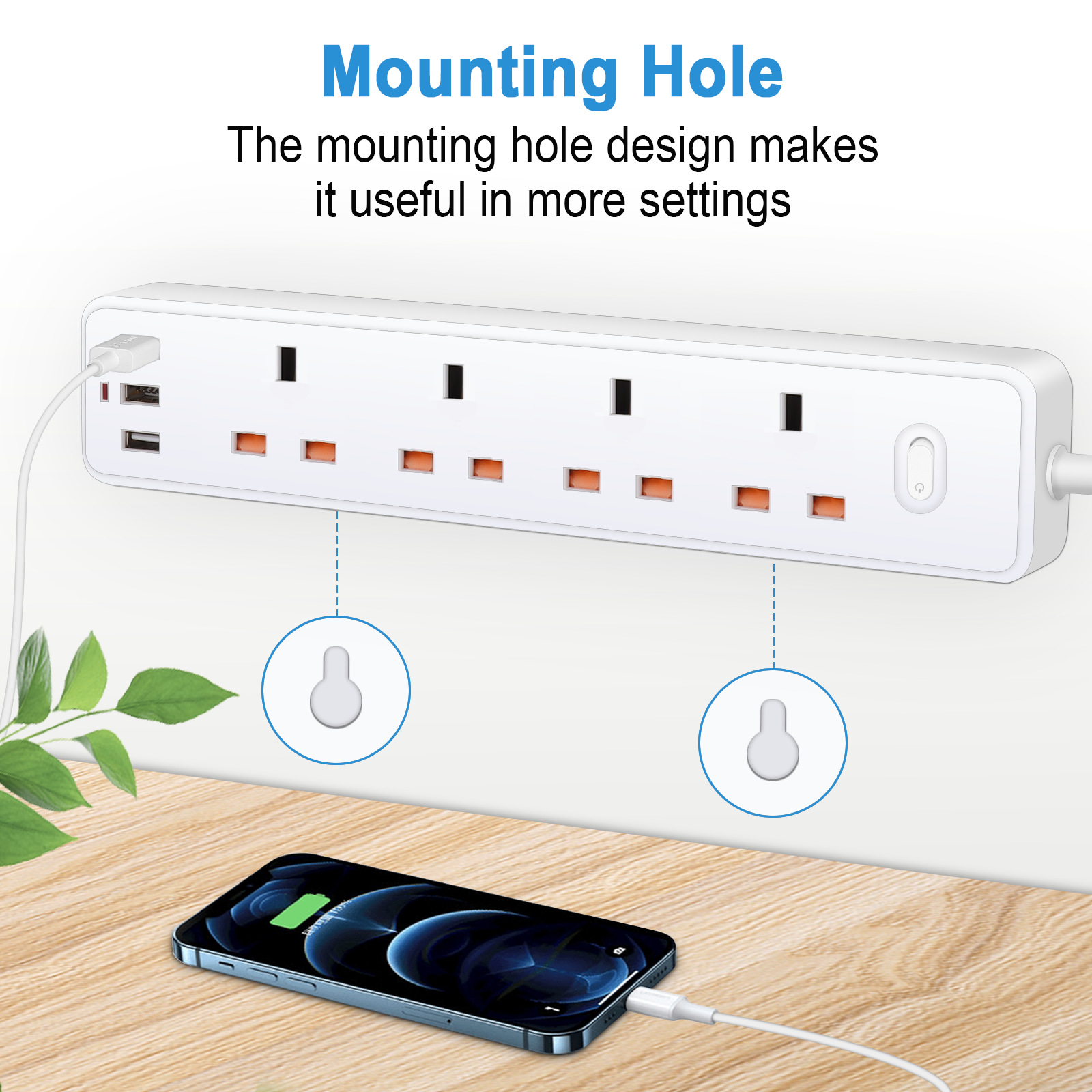Multiprise électrique UK MY Xe - Power Strip Flat avis et prix