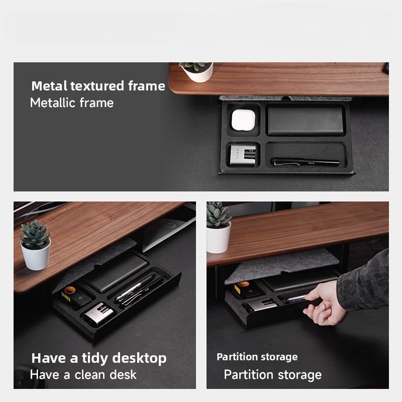 Support de moniteur, tiroirs d - Desk Setup Organizer avis et prix