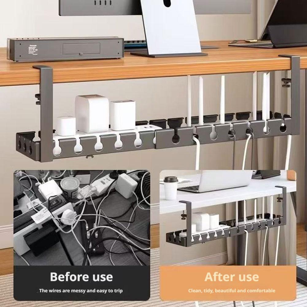 Gestion des câbles extensible  - Desk Setup Organizer avis et prix