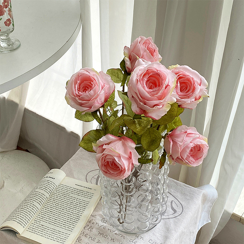 Rose Artificielle Rétro à Bord - Desk Setup Retro avis et prix