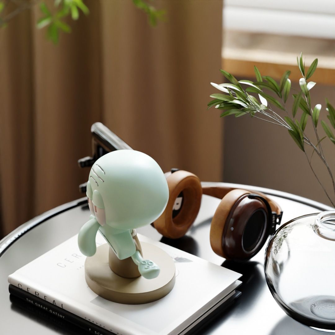 SpongeBobs SquarePants Squidwa - Headphone Hook Under avis et prix