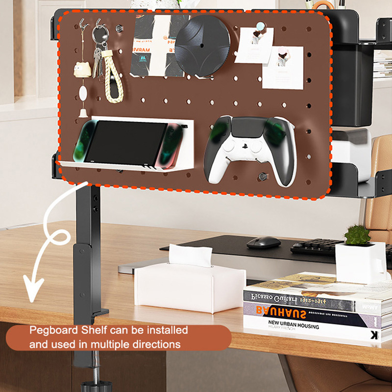Étagère à 2 niveaux à fixer su - Desk Setup Organizer avis et prix