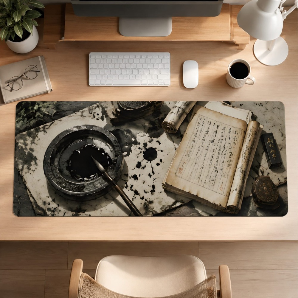 Calligraphie chinoise rétro, b - Desk Setup Simple avis et prix