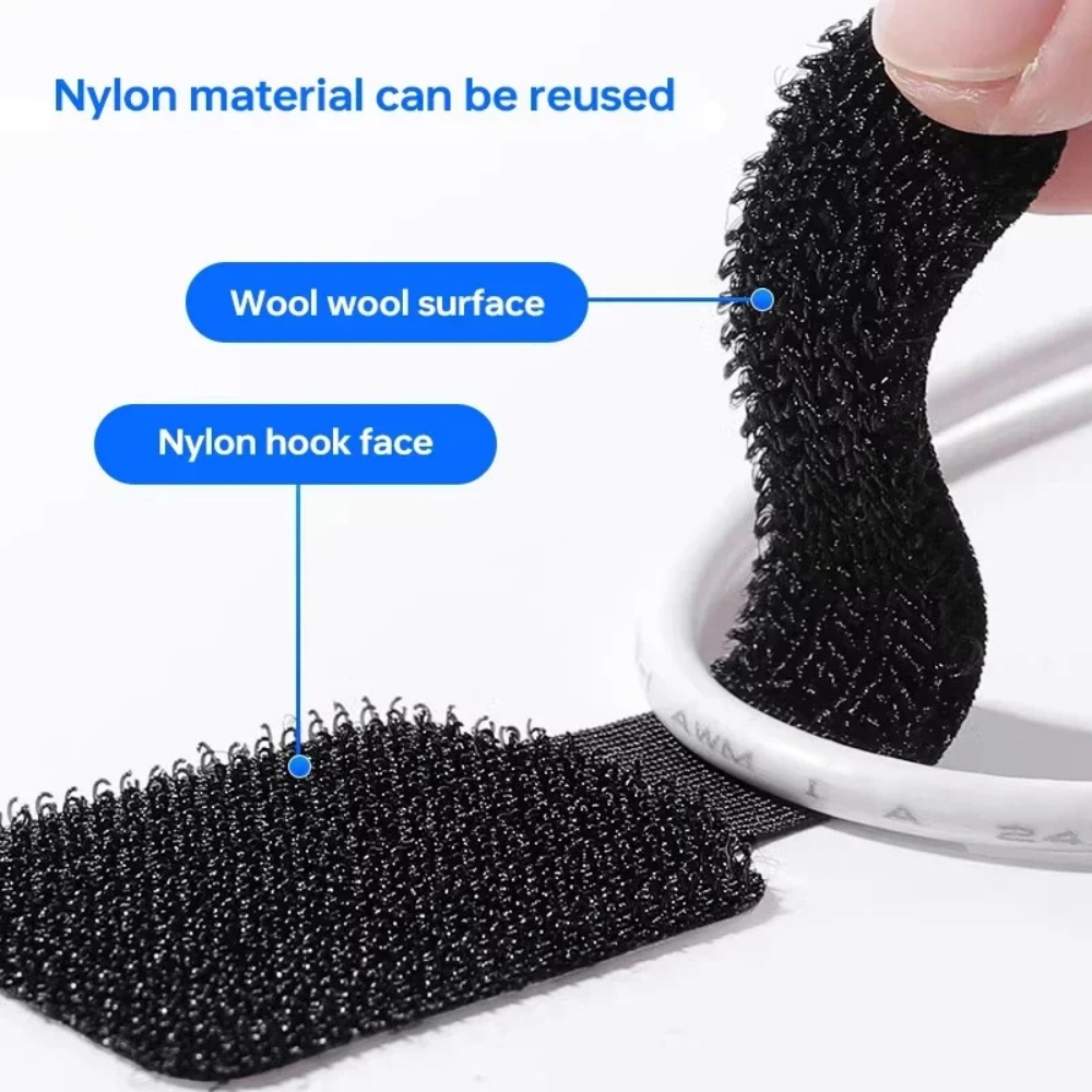 Attaches-câbles auto-adhésifs  - Cable Velcro Strap avis et prix
