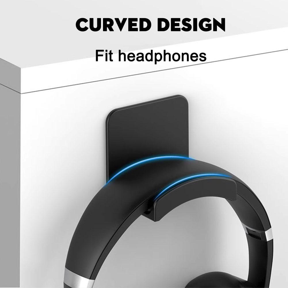 Support mural universel en pla - Headphone Hook Under avis et prix