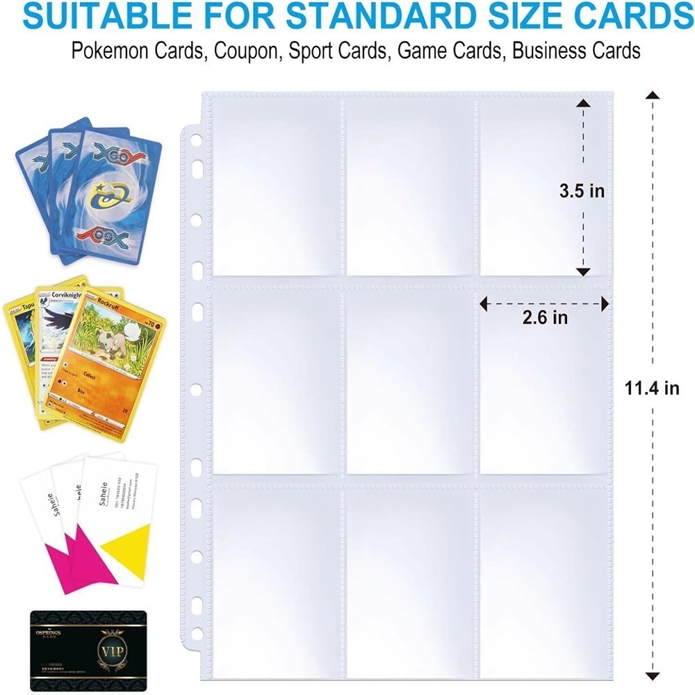 50 feuilles de protège-cartes  - Ring Binder Box avis et prix