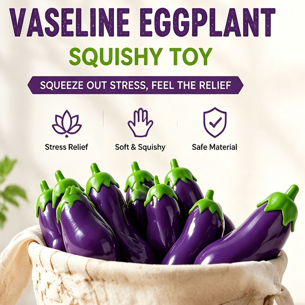 Bionic Botanical Eggplant Squi - Desk Setup Natural avis et prix