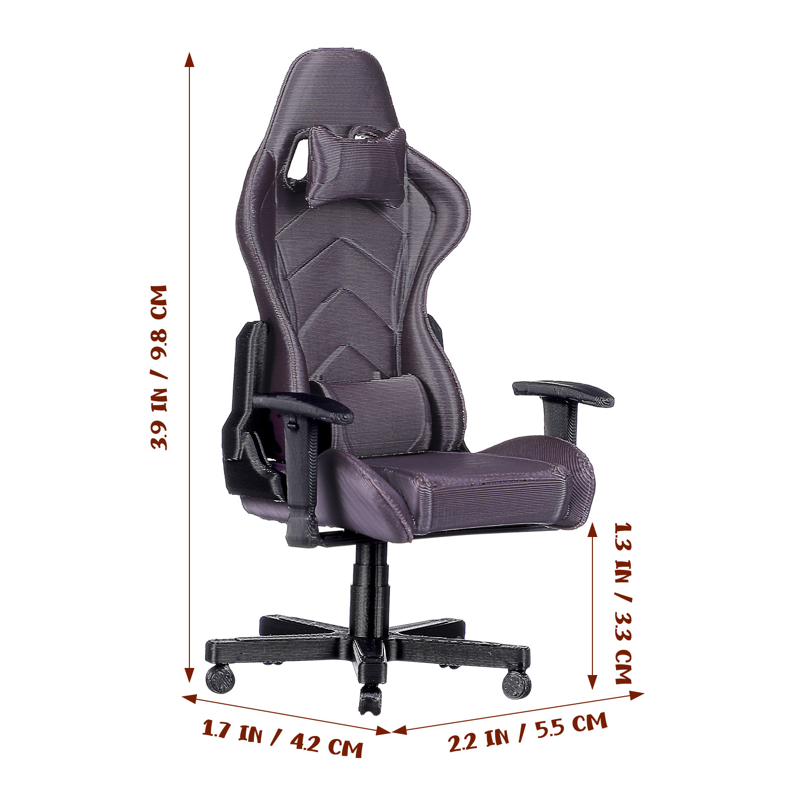 Chaise de bureau miniature pou - Desk Setup Office avis et prix