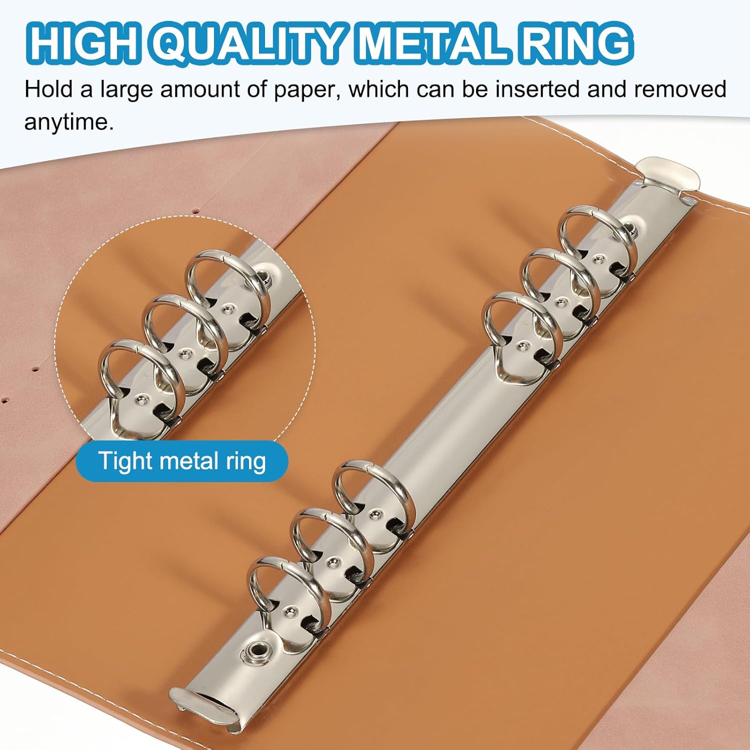 Classeur A5 en cuir PU souple, - Ring Binder Box avis et prix