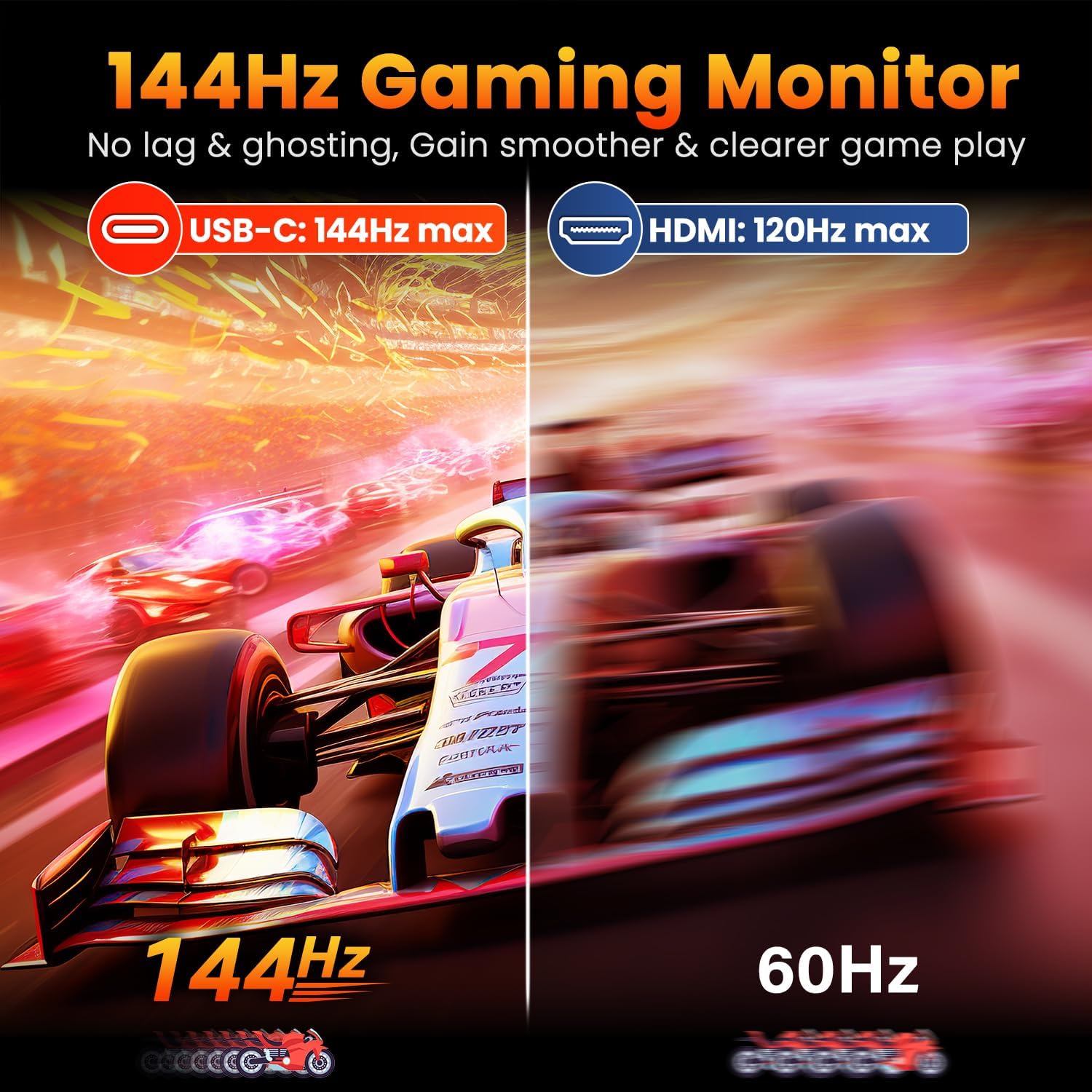 Moniteur de jeu MAFNKOU 16 pou - Dual Monitor Desk Setup avis et prix