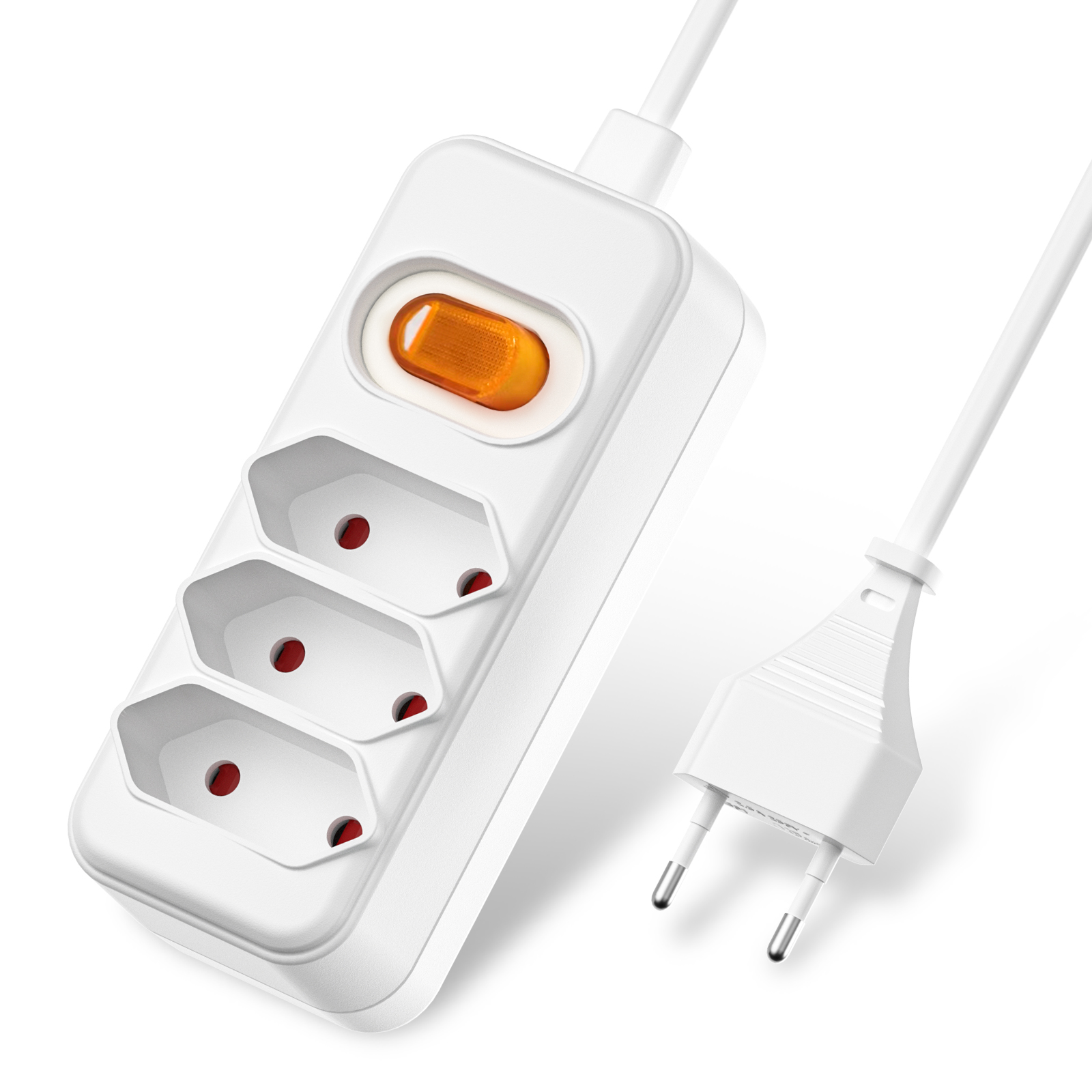 Prise de courant européenne ue - Power Strip Flat avis et prix