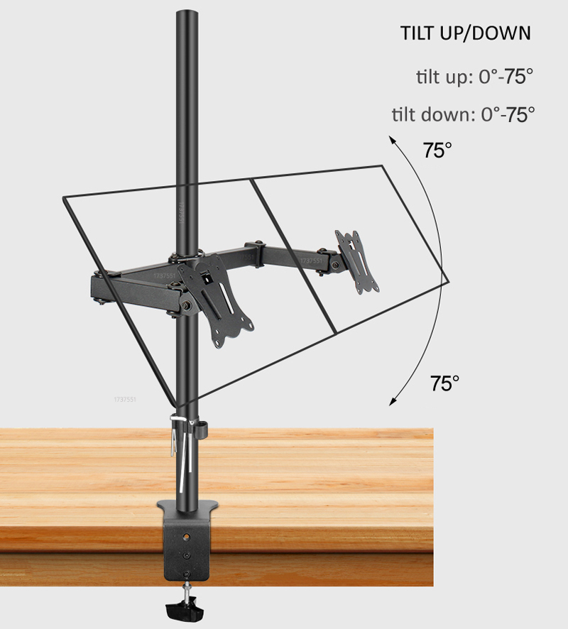 Support de bureau double écran - Dual Monitor Desk Setup avis et prix