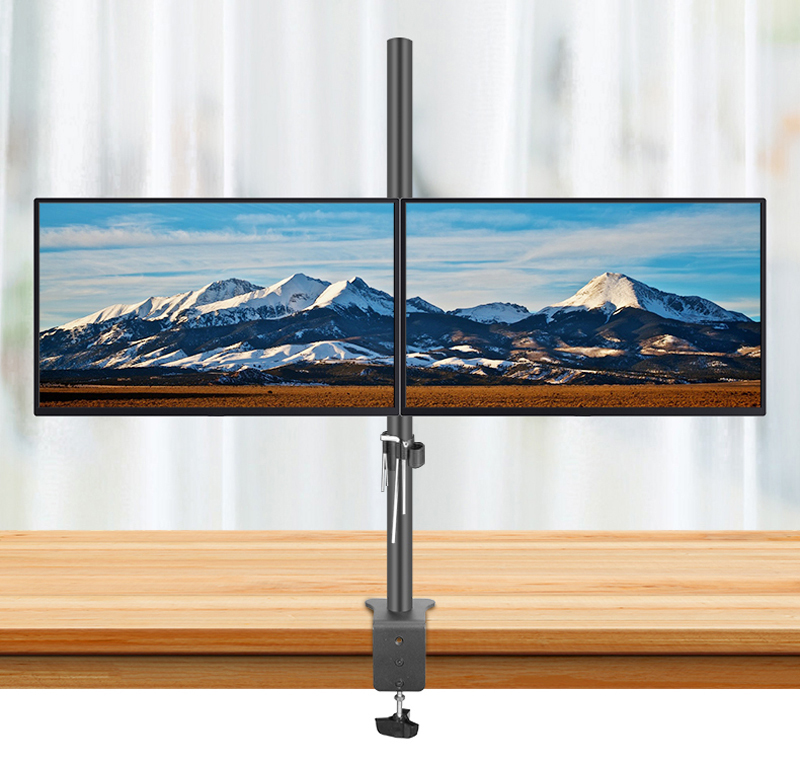 Support de bureau double écran - Dual Monitor Desk Setup avis et prix