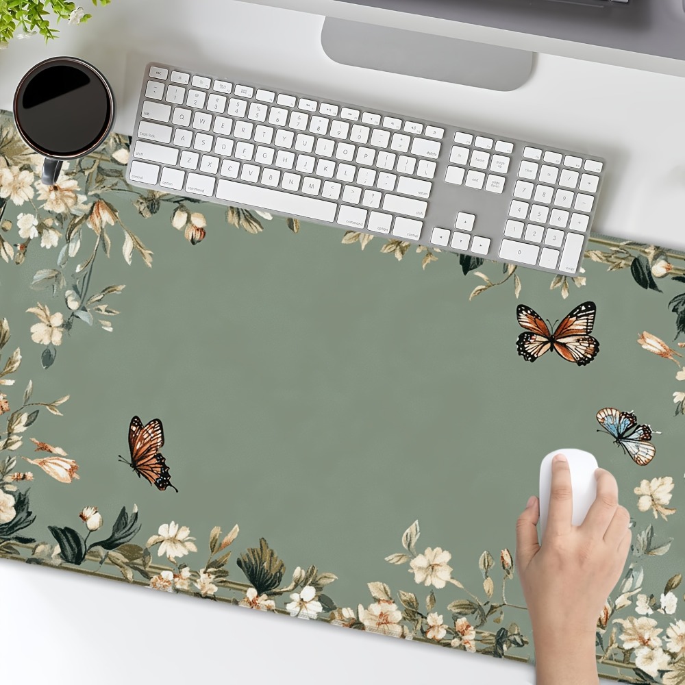 Tapis de table à motif papillo - Desk Setup Simple avis et prix