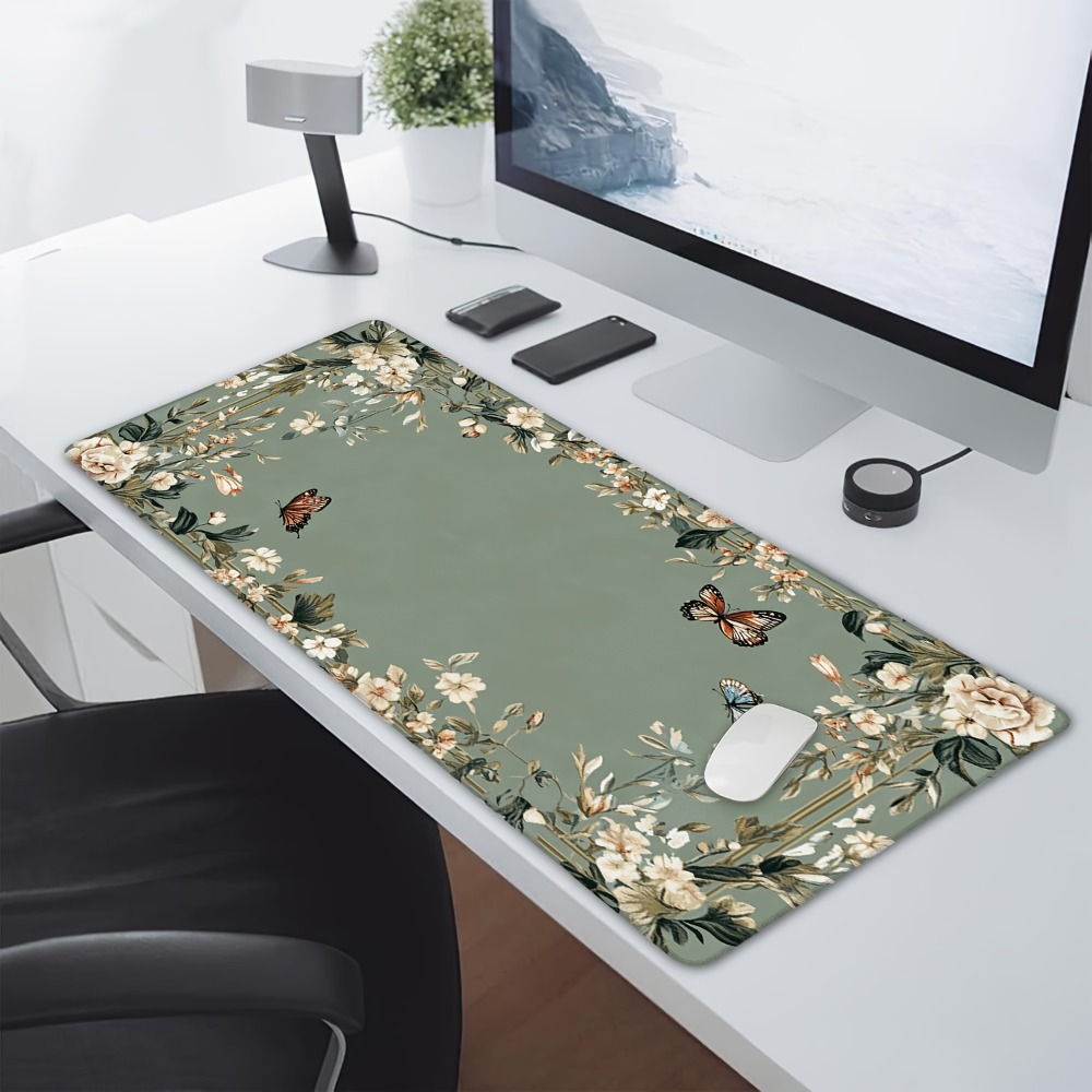 Tapis de table à motif papillo - Desk Setup Simple avis et prix