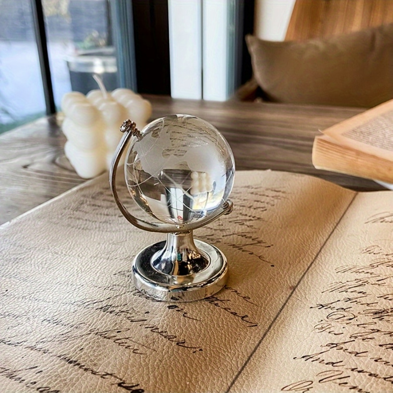 Mini globe terrestre en crista - Desk Setup Home avis et prix