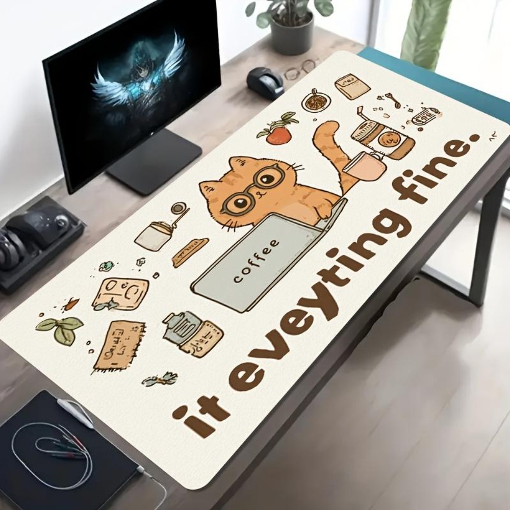 Motifs dessinés à la main, un  - Desk Setup Simple avis et prix