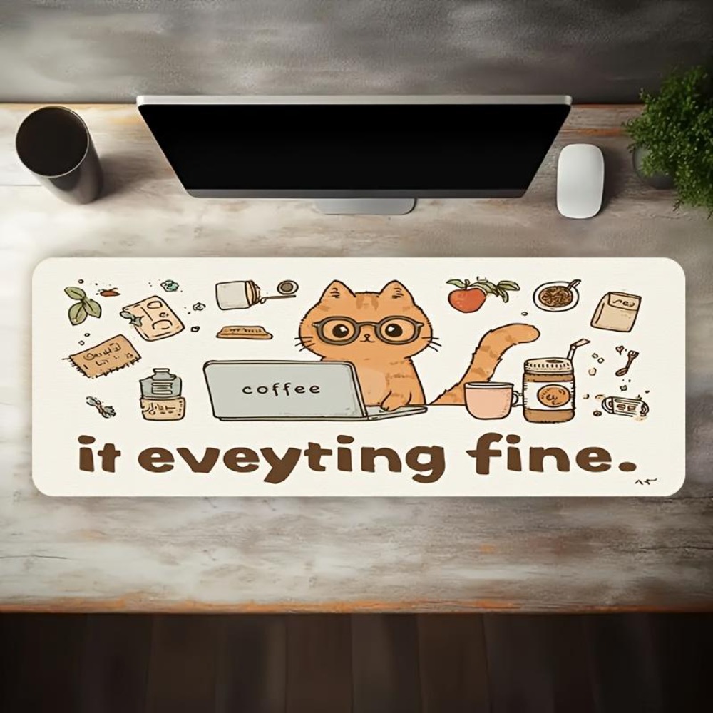Motifs dessinés à la main, un  - Desk Setup Simple avis et prix
