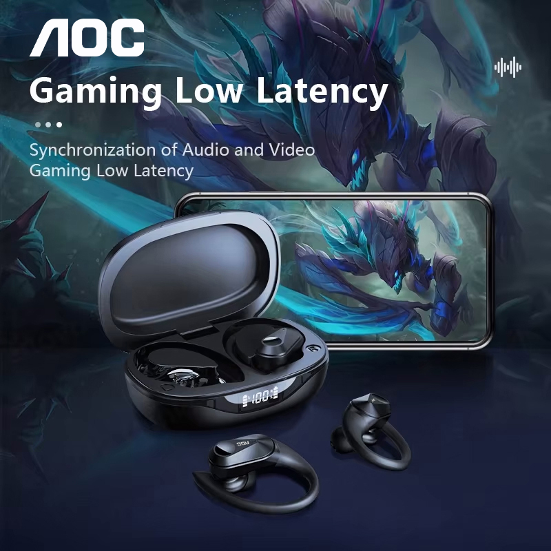 Casque de sport sans fil AOC B - Headphone Hook Under avis et prix