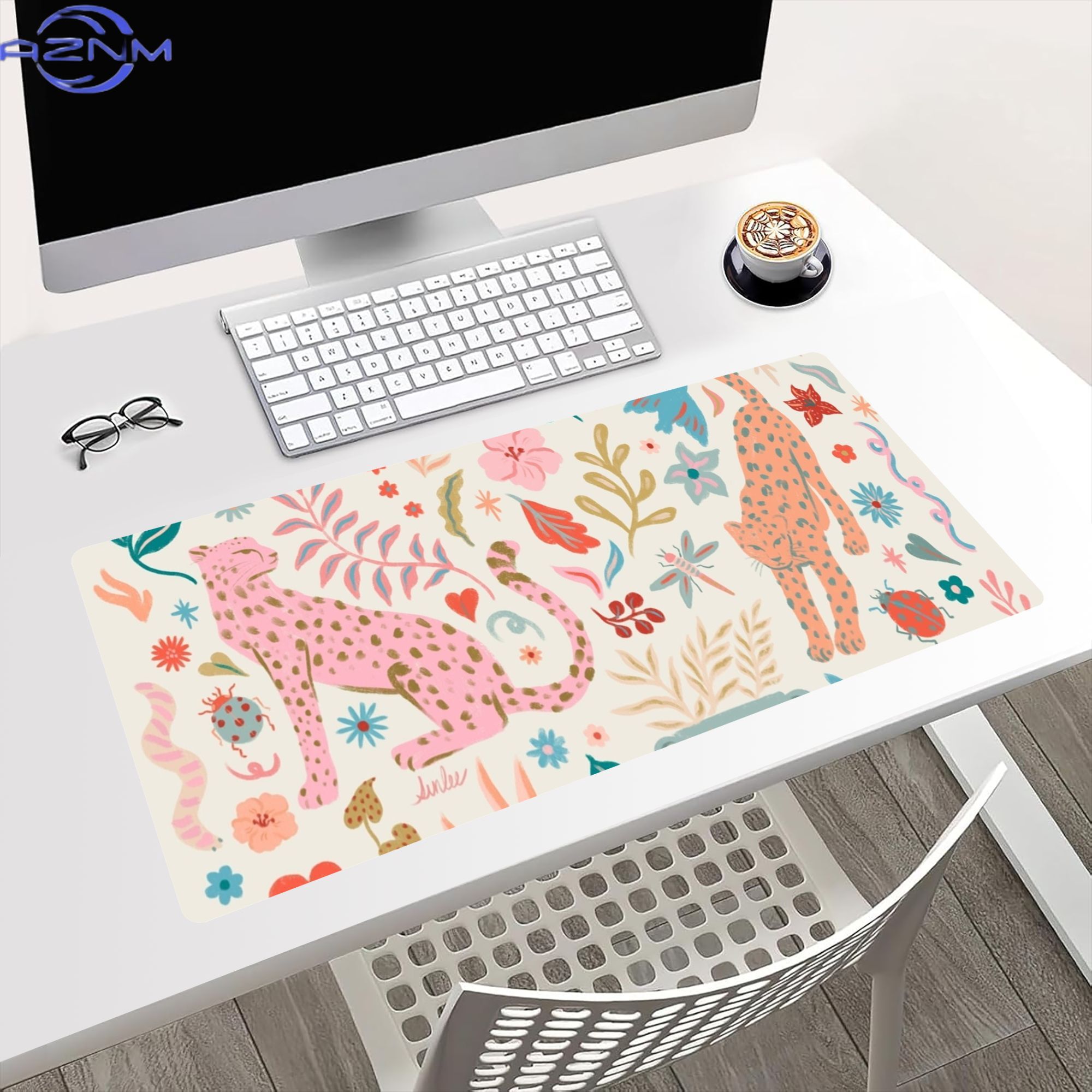 Grand tapis de clavier de diff - Jungle Desk Setup avis et prix