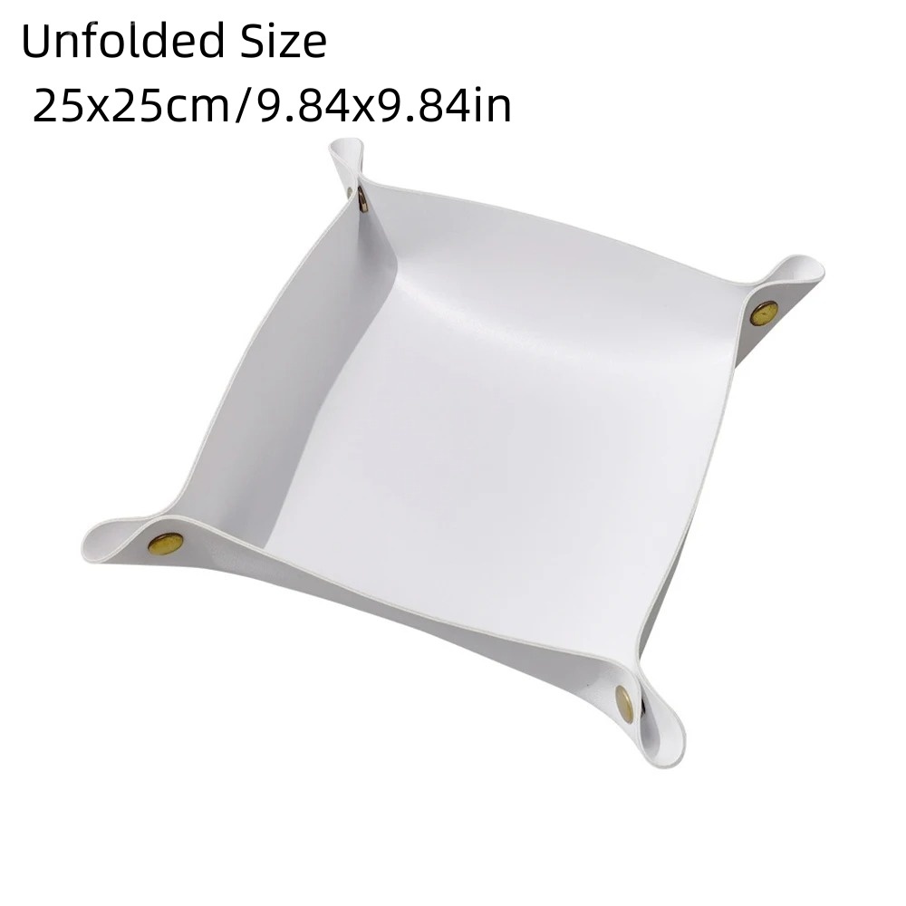 1PC 25X25CM Plateau en cuir pl - Desk Setup Organizer avis et prix