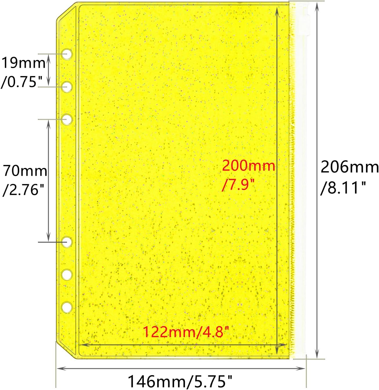 Nouvelles pochettes zippées A5 - Ring Binder Box avis et prix