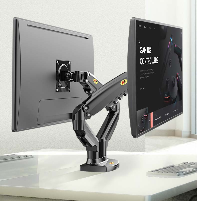 Support double moniteur NB NEW - Dual Monitor Desk Setup avis et prix