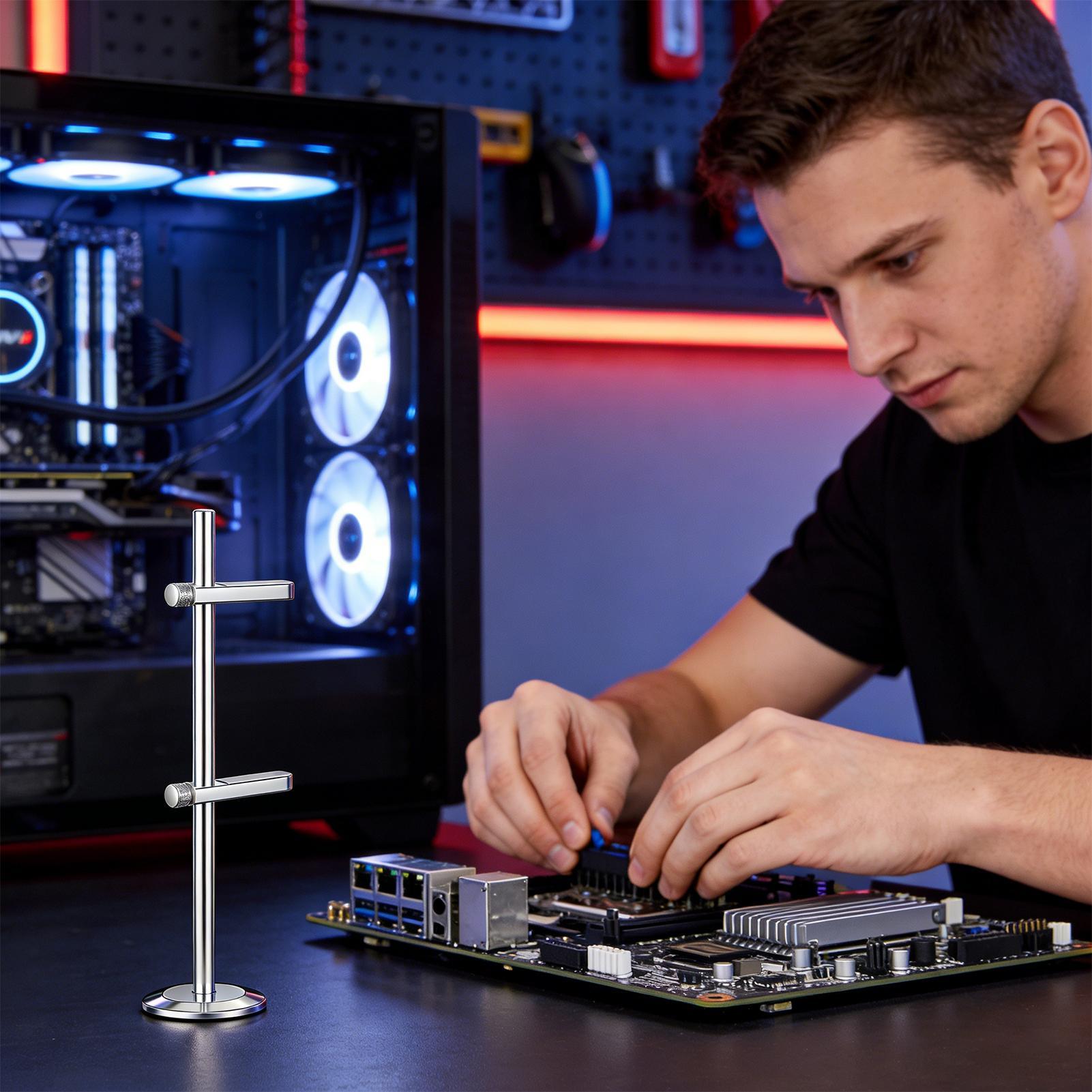 Support de carte graphique mag - Desk Setup Videos avis et prix