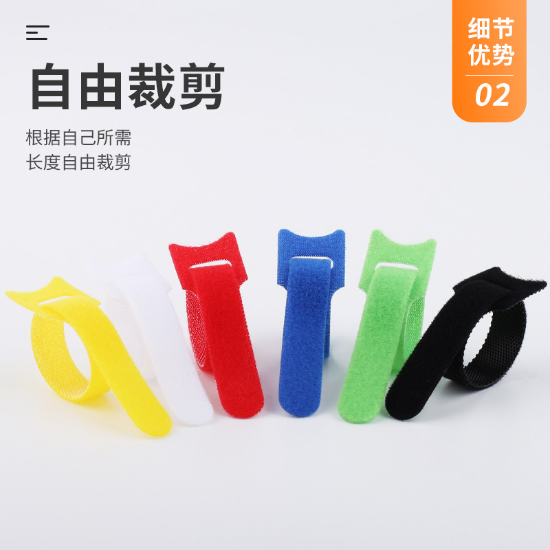 10 pièces tête de chat en form - Cable Velcro Strap avis et prix