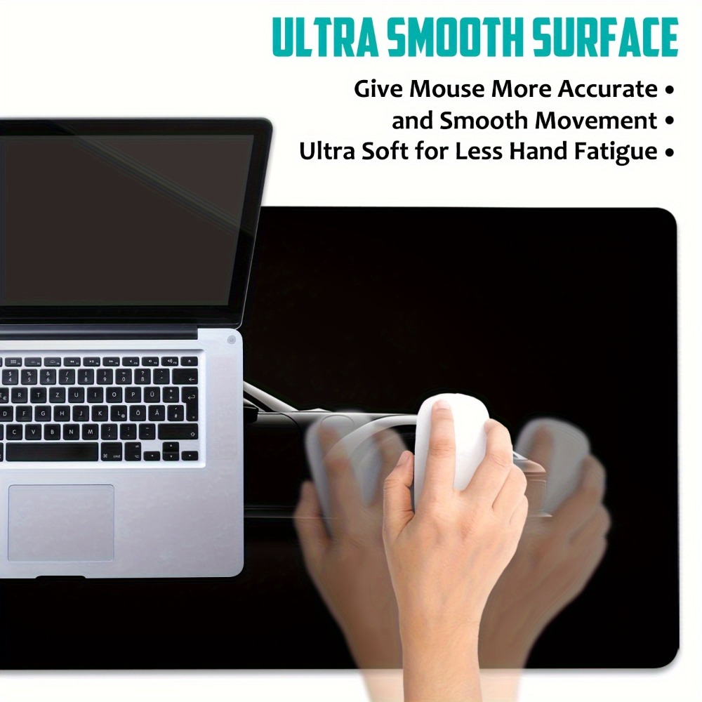 Tapis de souris de jeu noir sa - Desk Setup Simple avis et prix