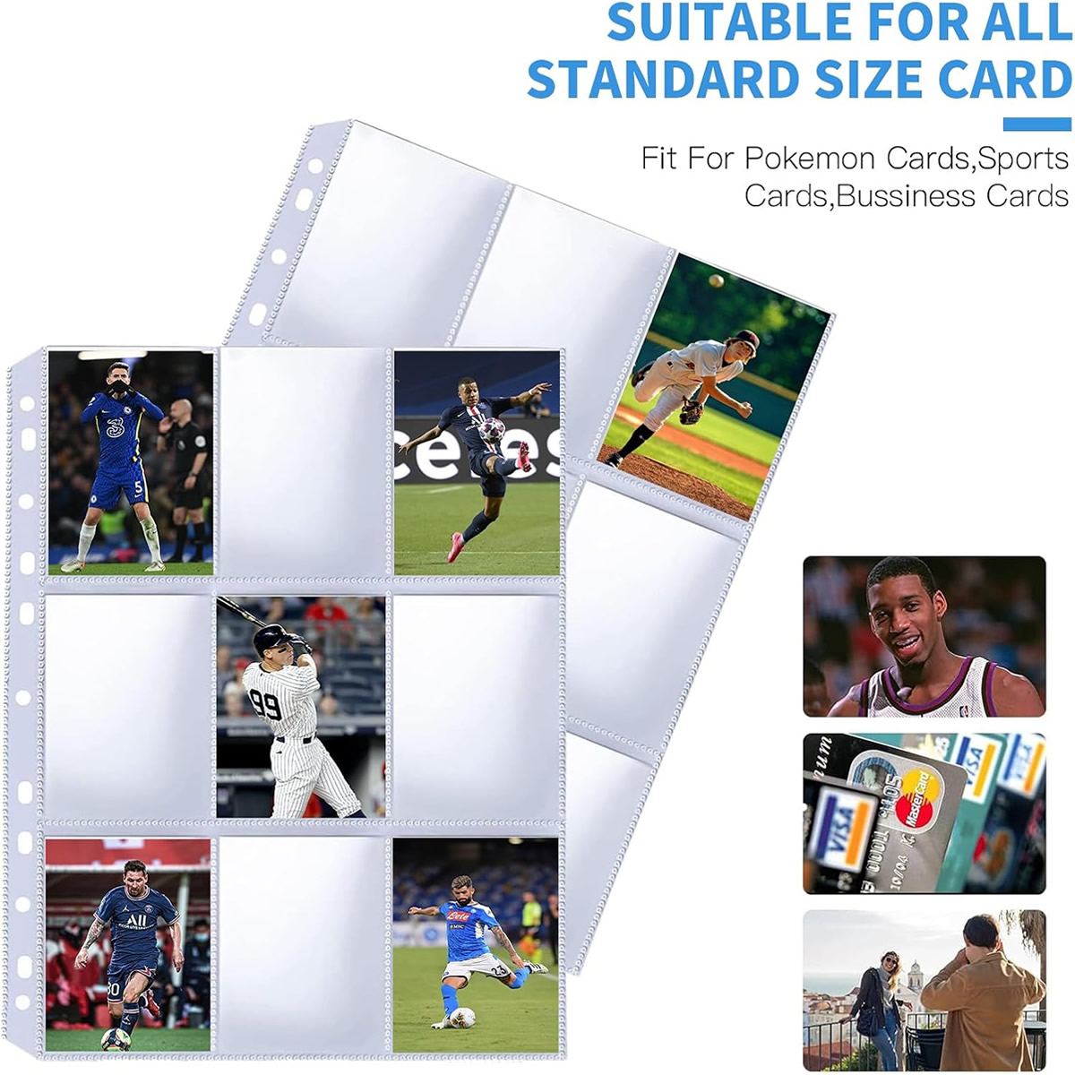 Lot de 50 pochettes pour carte - Ring Binder Box avis et prix